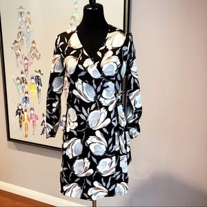 CRISTINA GAVIOLI ITALY Wrap Dress NWT floral